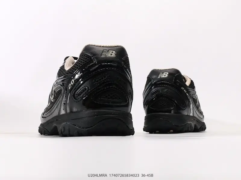 新百伦New Balance 204L系列 新百伦 薄底鞋 薄底皮质鞋带德训系 减震耐磨包裹性支撑轻便 低帮 生活休闲鞋 U204LMRA #17407265834023